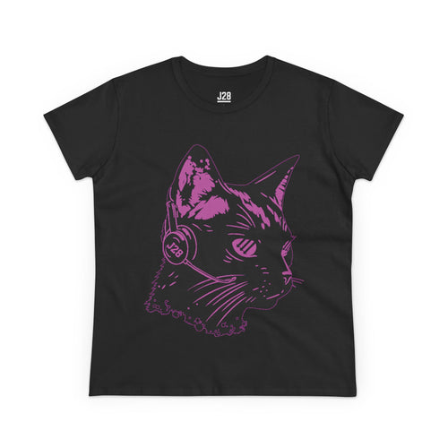 ANTIFA-Cat Pink Women's Tee