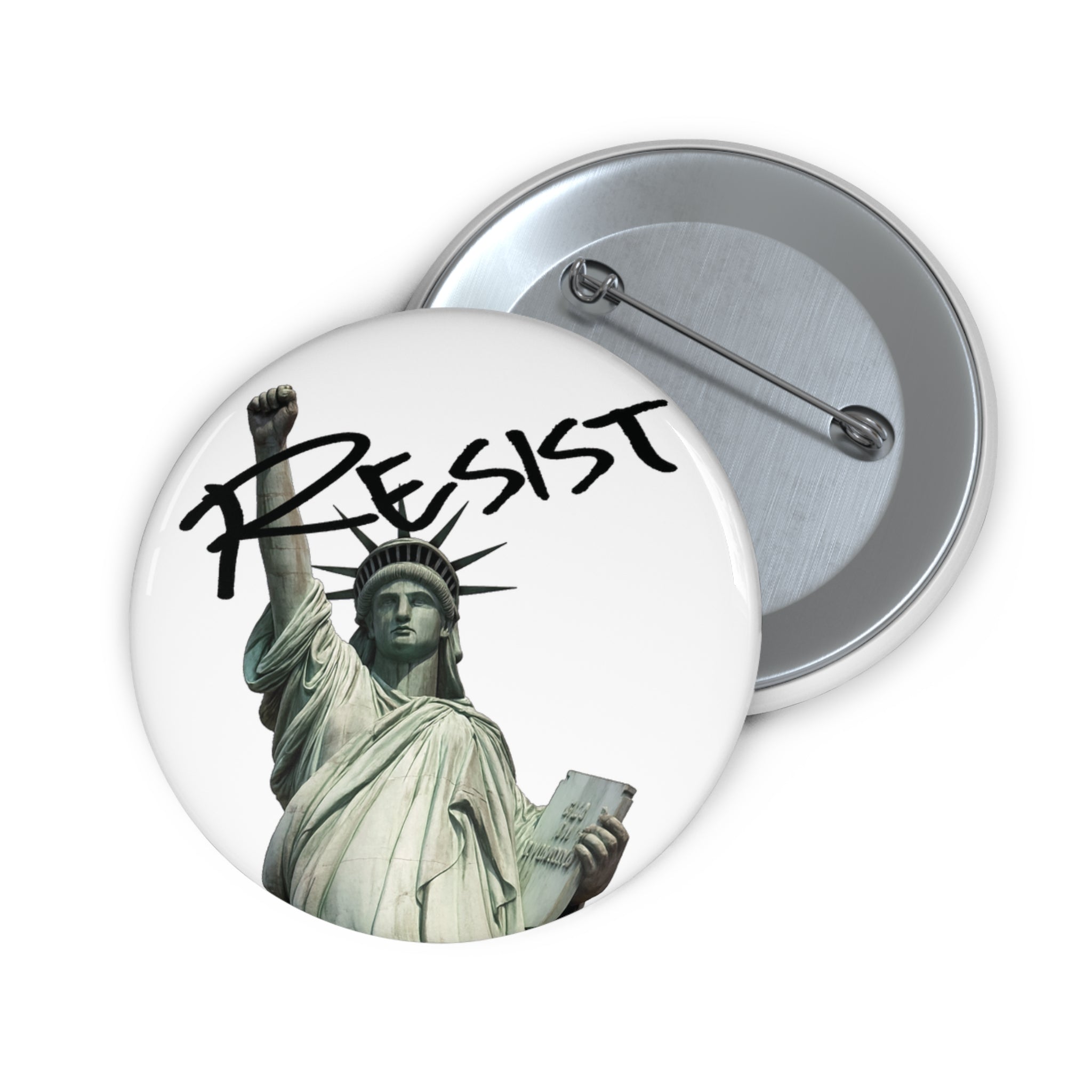 Liberty Resists Button